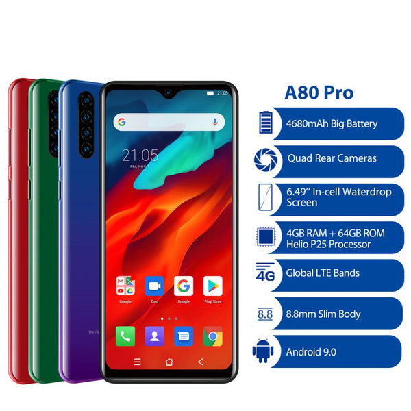 KTT Mobile Media Blackview A80 Pro, Quad Rear Camera
